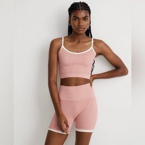 Madewell - MWL Seamless Biker Shorts - pink S/M